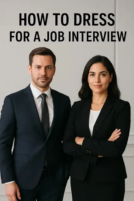 job interview outfit for men