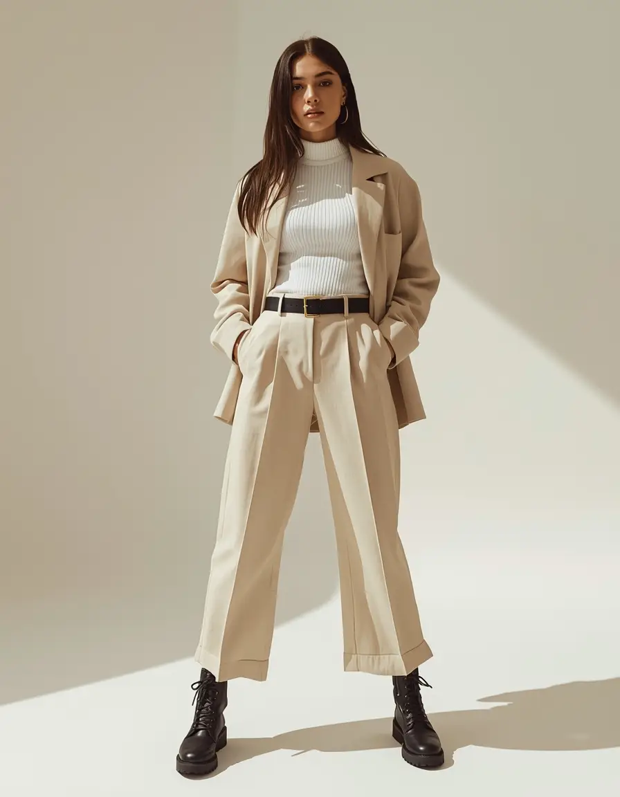 lucid origin exquisite high fashion photography of a stylish young female fashion model posin 0